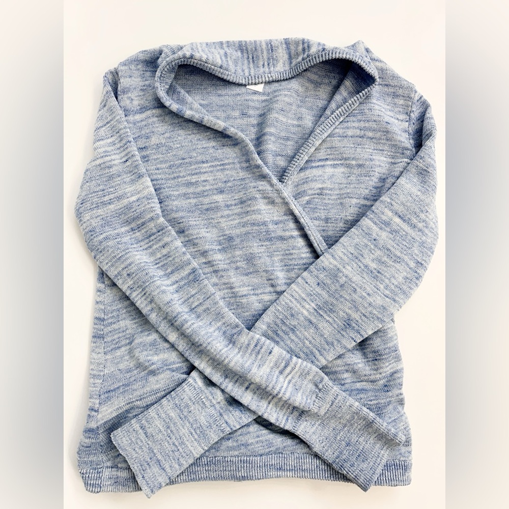 Ivivva by Lululemon Four's A Charm Convertible Wrap Blue Space Dye Size 14